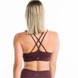 Zyia Active Fig Vibration Light n Tight Strappy Bra